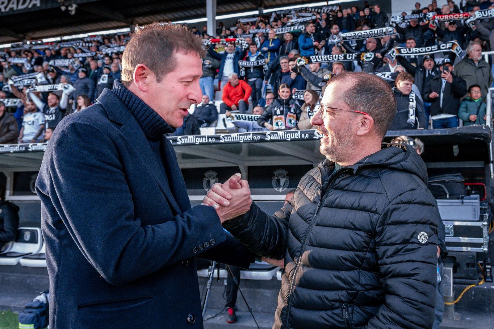 Burgos-AD Ceuta, partido de la Liga Hypermotion