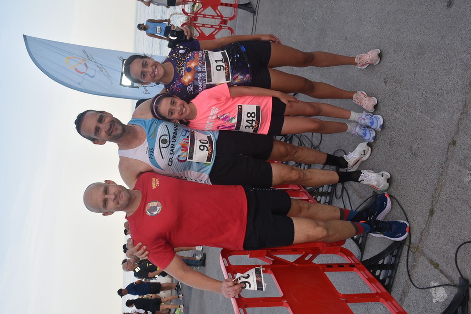 “Bily” y Elena López, reyes de la XXXI carrera popular de San Juan