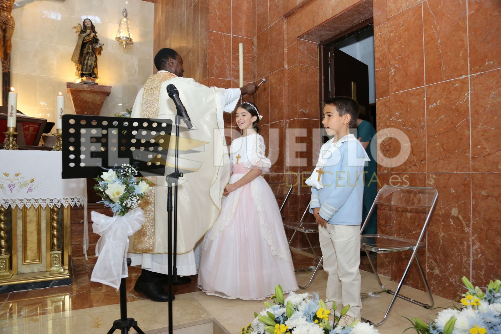 Comuniones en la Parroquia de Santa Teresa