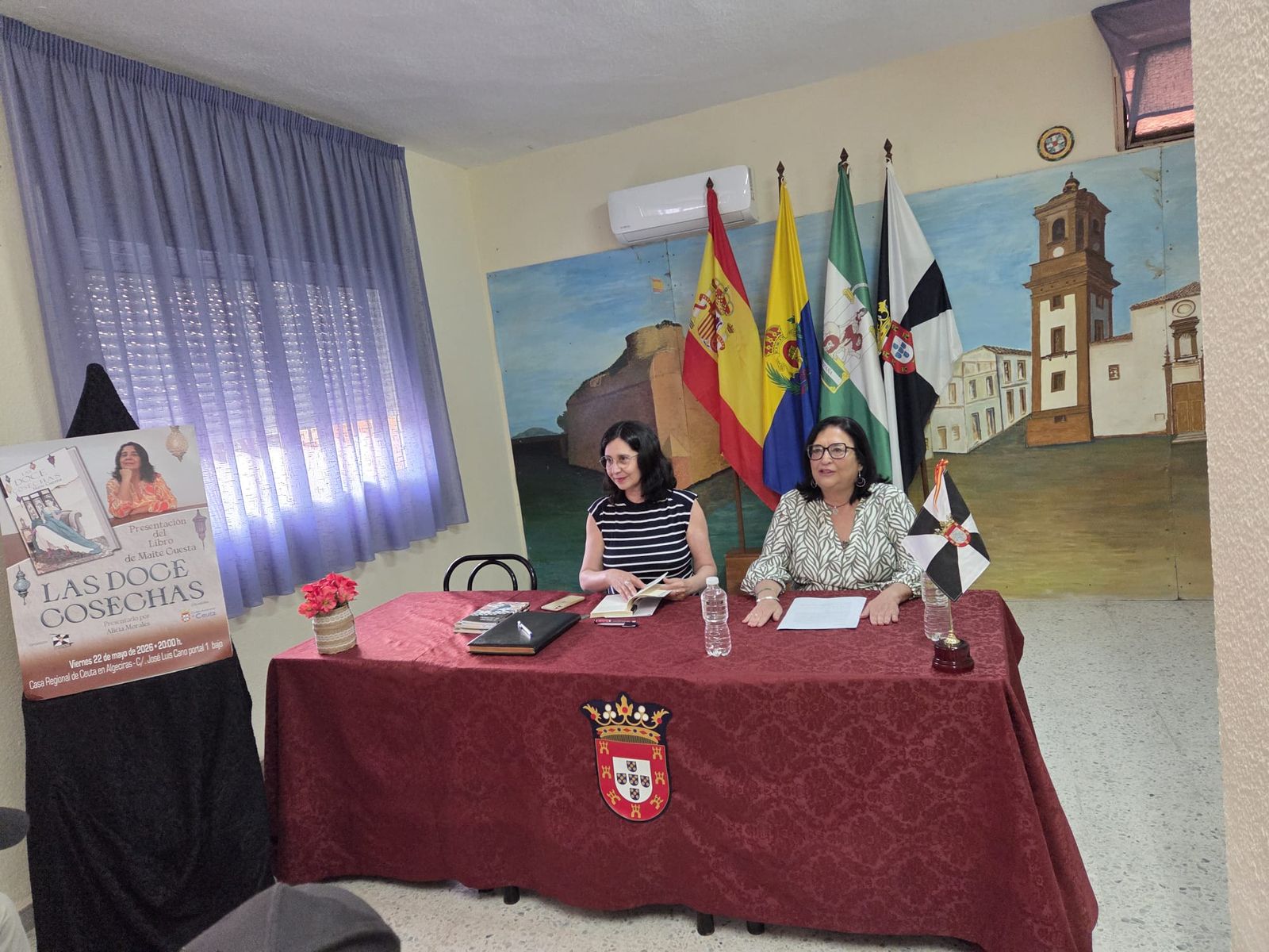 Representantes de la casa de Ceuta en Algeciras