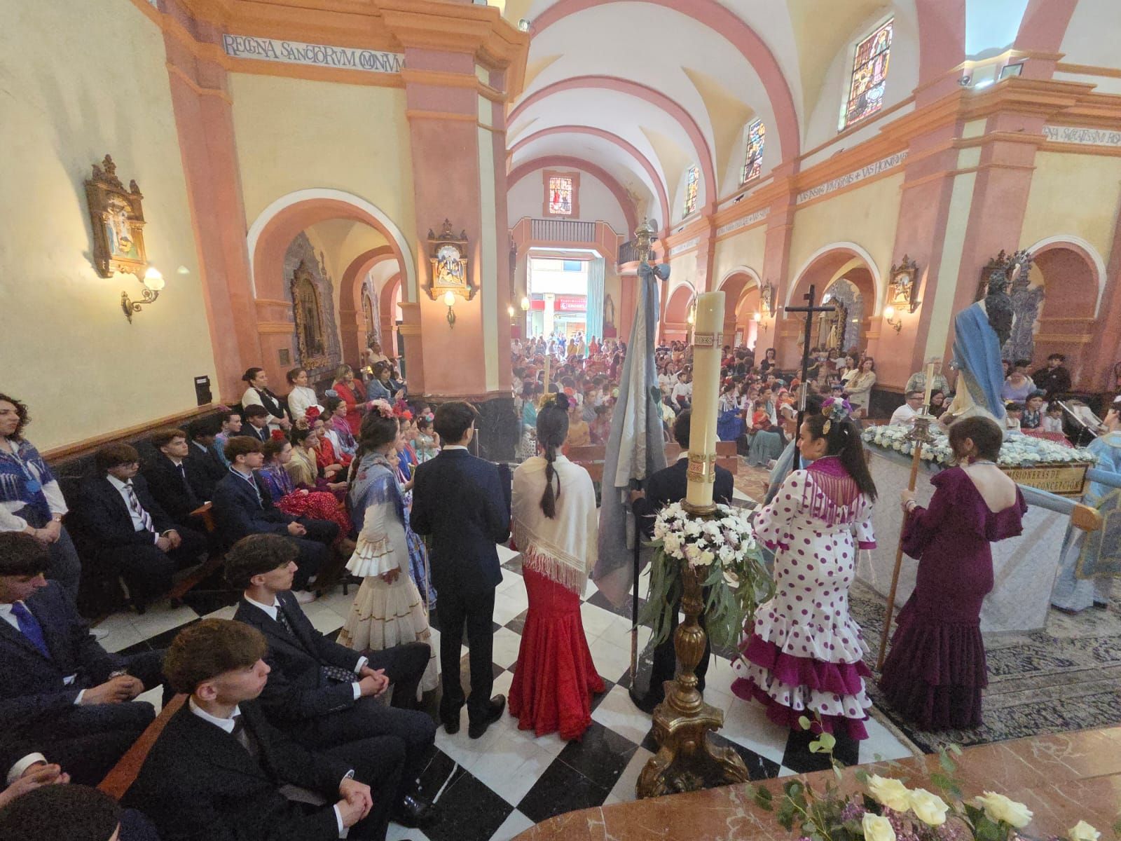 El Colegio La Inmaculada lleva la romería de Los Remedios al centro de Ceuta