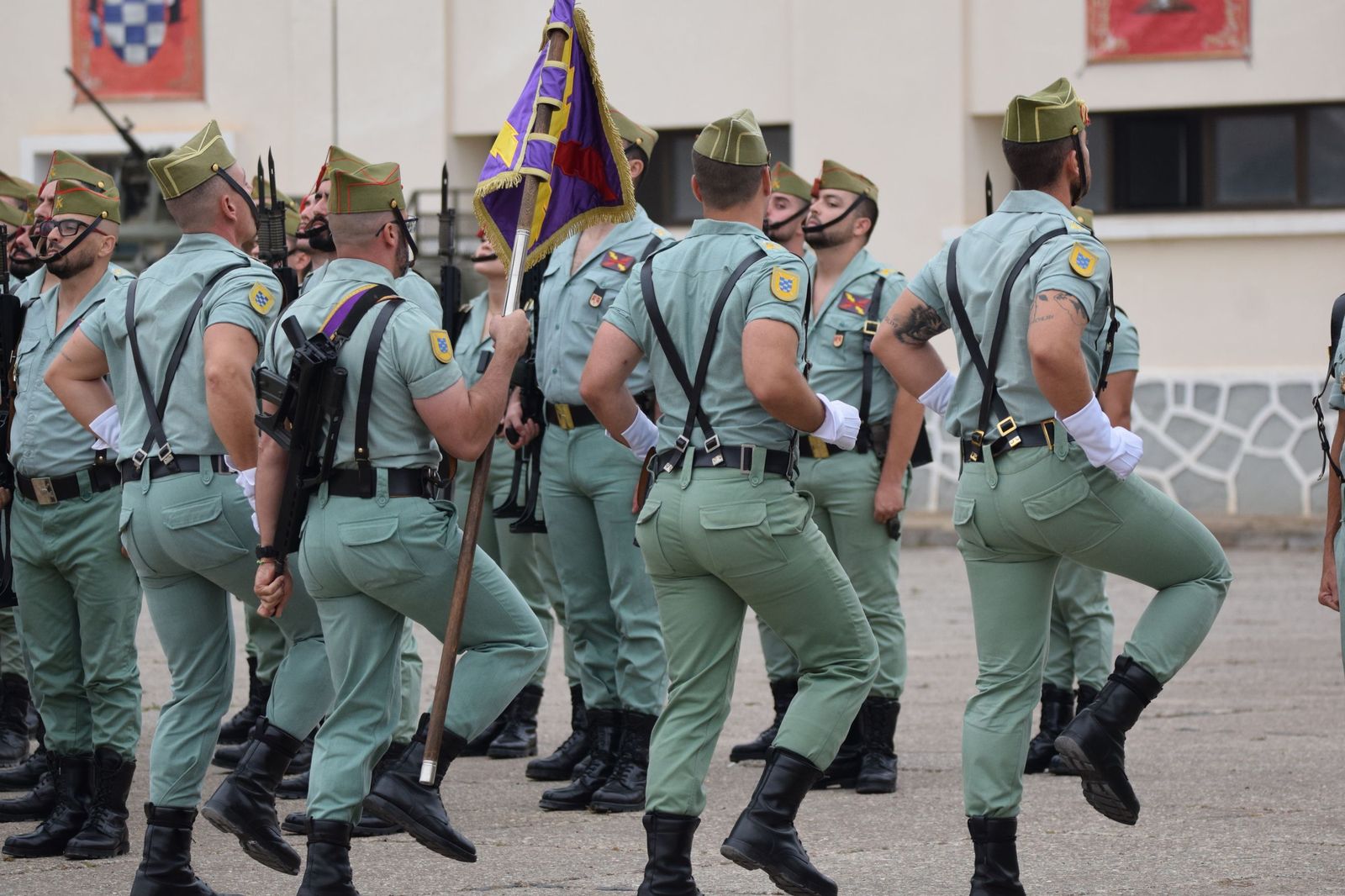 Brillante y marcial celebración del 105 Aniversario de la Legión