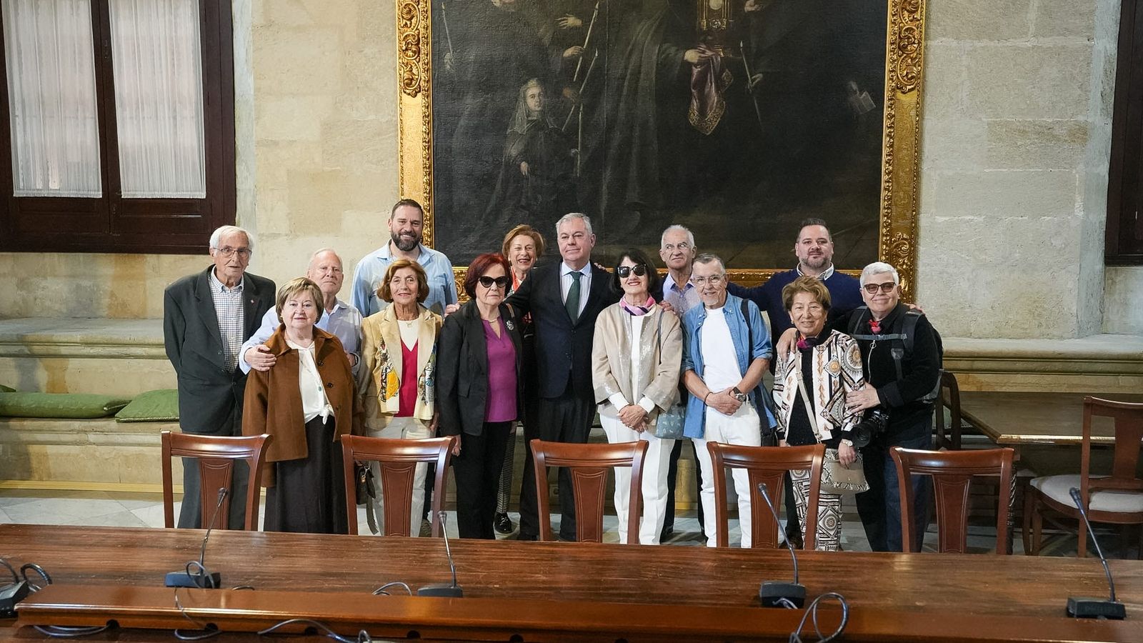 Visita del Aula de Mayores de Ceuta a Sevilla