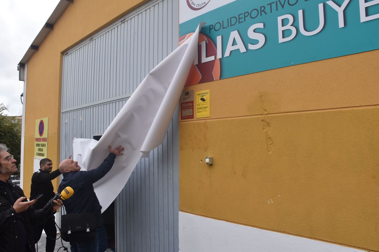 El Pabellón La Libertad ya lleva el nombre de “un niño sobresaliente”: Ilias Buyema