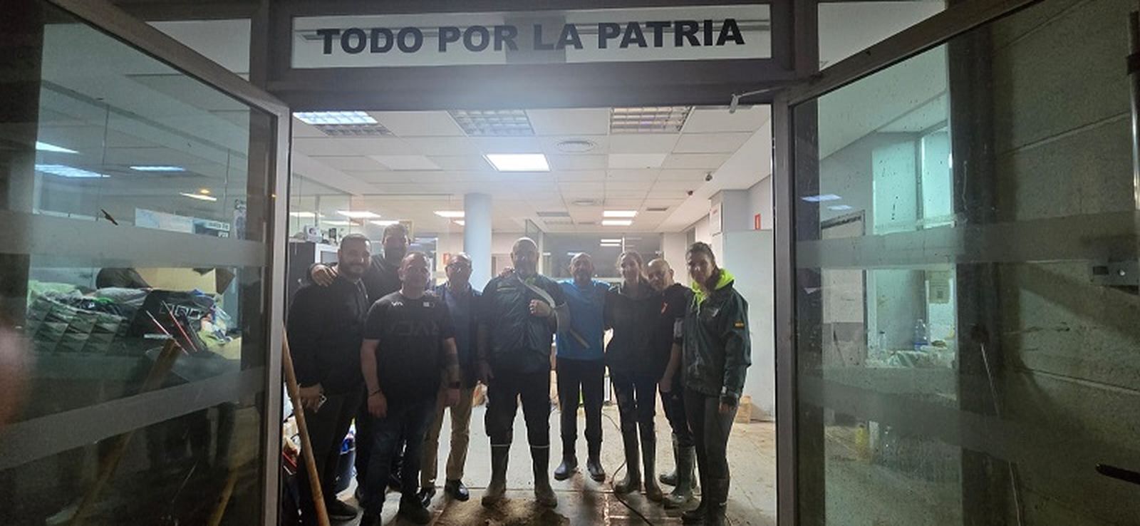 Banco de Alimentos de Ceuta en la Casa Cuartel de la Guardia Civil de Alfafar | FOTO CEDIDA