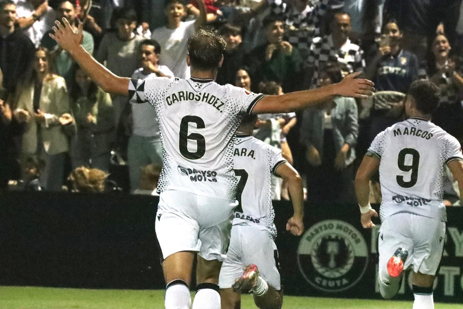 La AD Ceuta prolonga su buena racha en el Murube