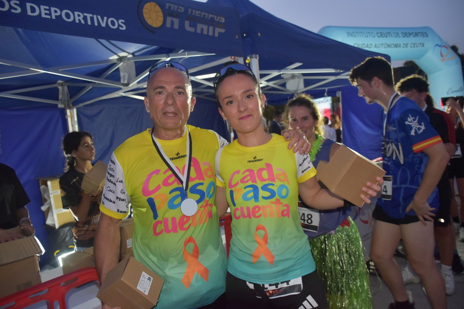 “Bily” y Elena López, reyes de la XXXI carrera popular de San Juan