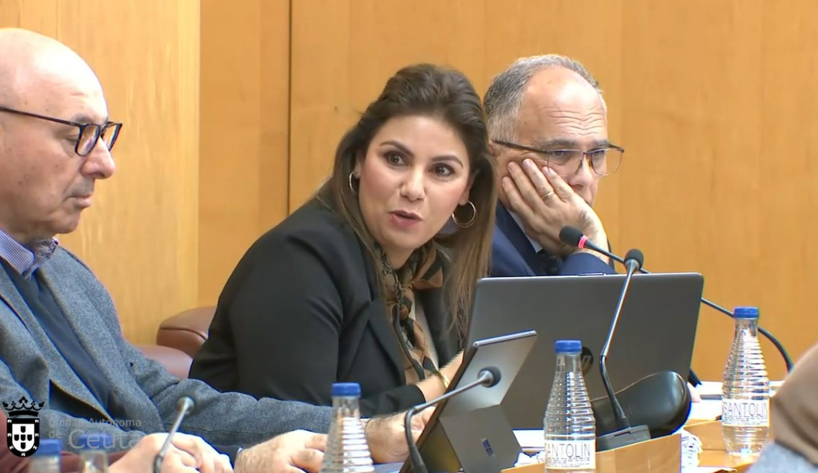 Un momento del Pleno de la Asamblea de Ceuta.