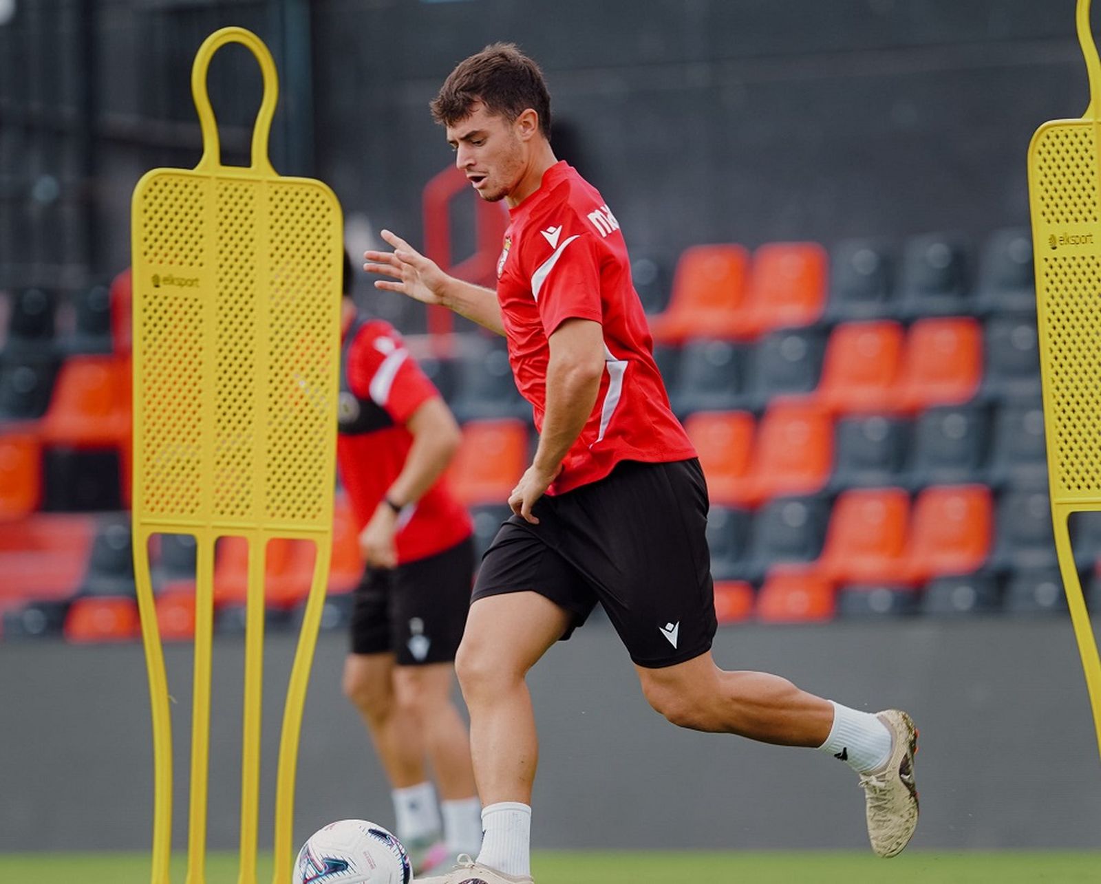 Entrenamiento AD Ceuta en el 'Murube'