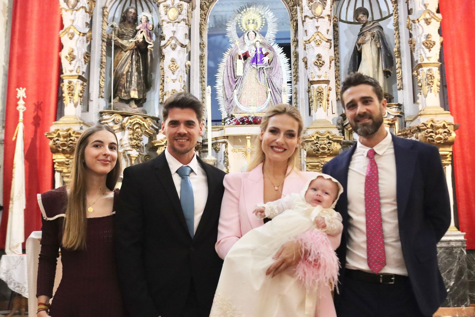 Bautizo de Minerva María en Los Remedios