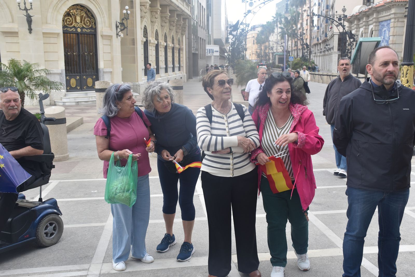 Acto del PP por el Día de Europa en la Plaza de África, con la presencia de su presidente nacional, Alberto Núñez Feijóo
