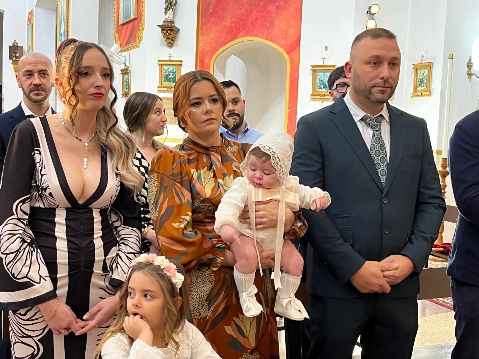 Tiago recibe el Sacramento del Bautismo en Santa Teresa