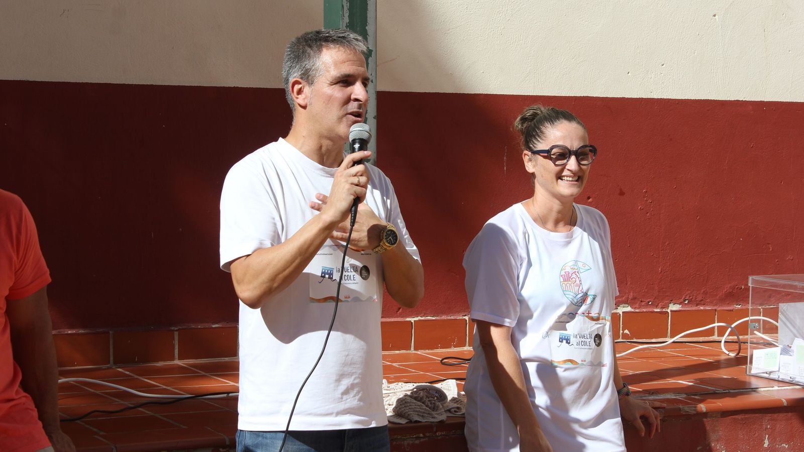 Carrera benéfica en el Andrés Manjón. Carrera benéfica en el Andrés Manjón.