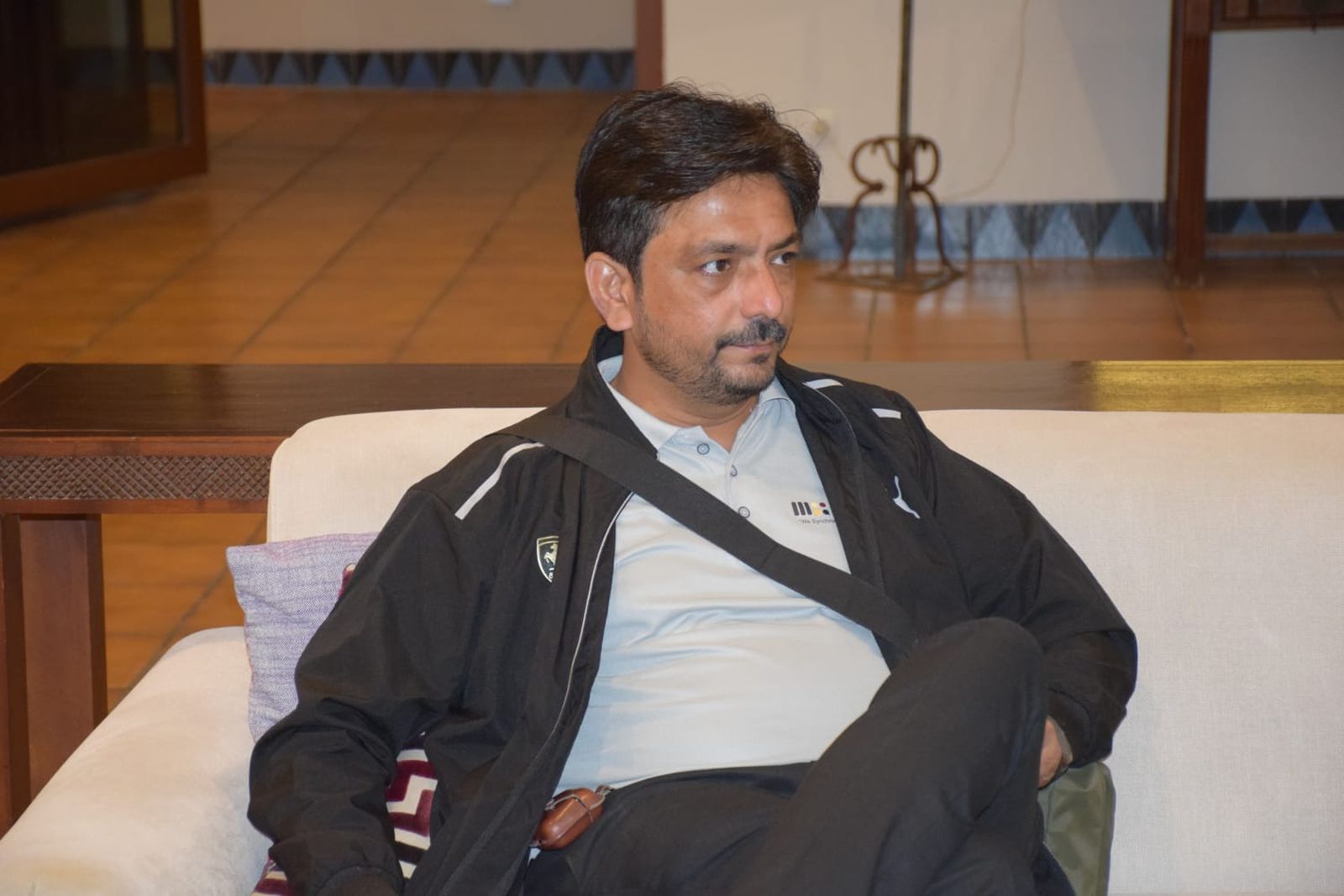 El director de la empresa india MindQuad, Nikhil Patel, en el Parador de Ceuta durante una entrevista concedida a El Pueblo de Ceuta