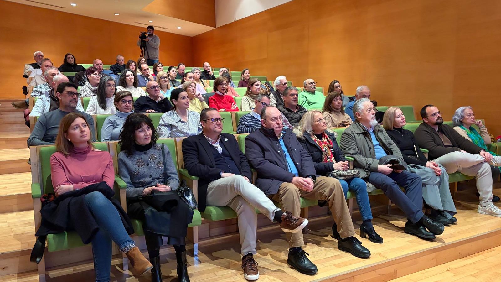El público en el Museo Revellín de San Ignacio este sábado.