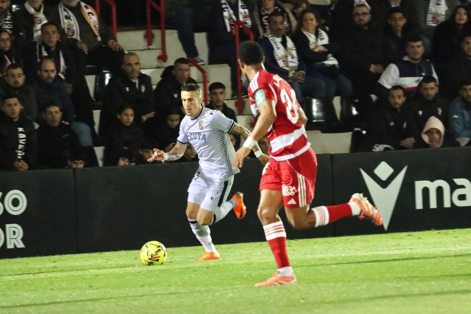 AD Ceuta – Granada CF: las mejores imágenes del partido en LaLiga Hypermotion