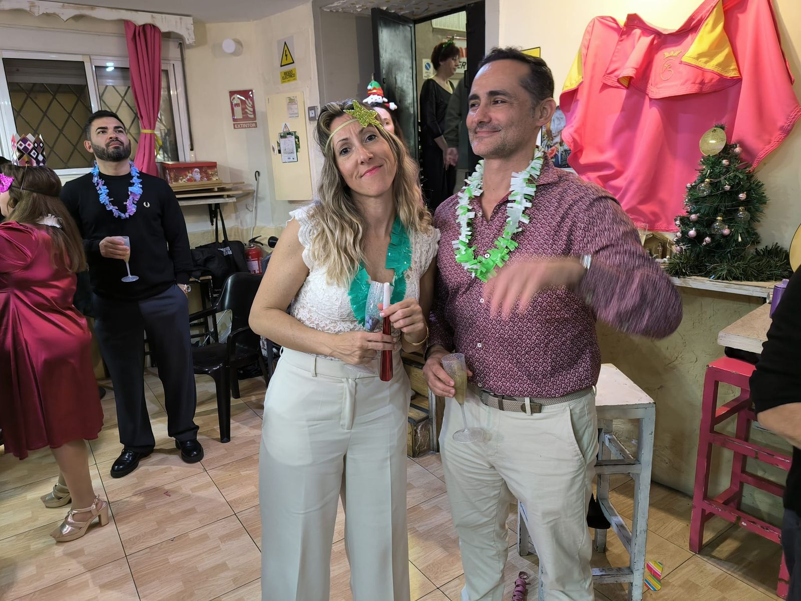 los ceutíes dan la bienvenida al año 2026