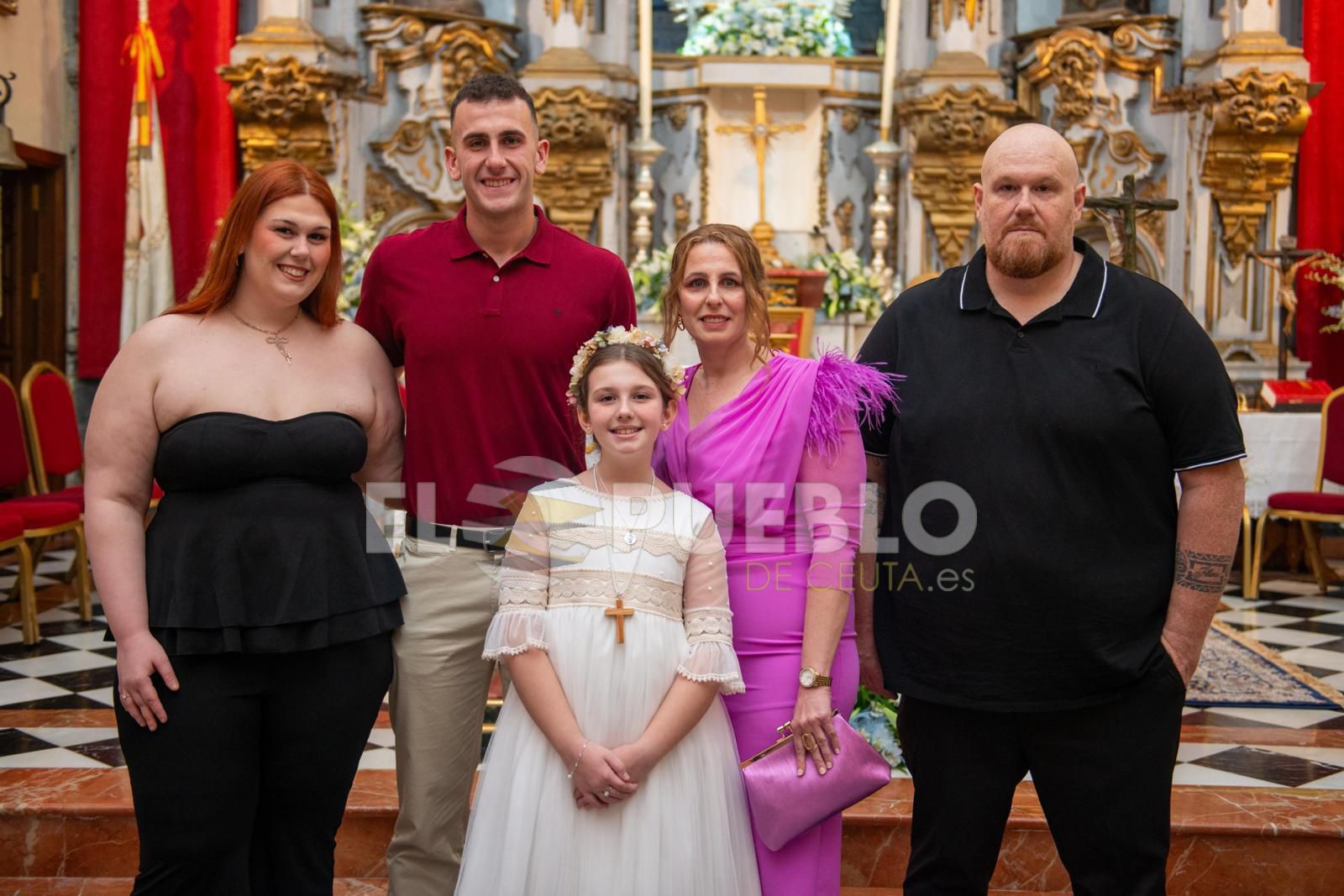 Comuniones en la Iglesia de Nuestra Señora de los Remedios