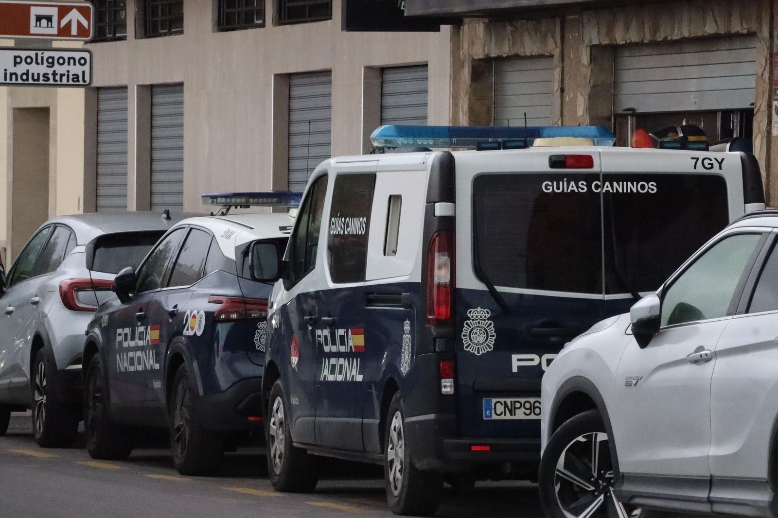 Operación antidroga en Ceuta, en las zonas de Benítez y edificio Baeza.
