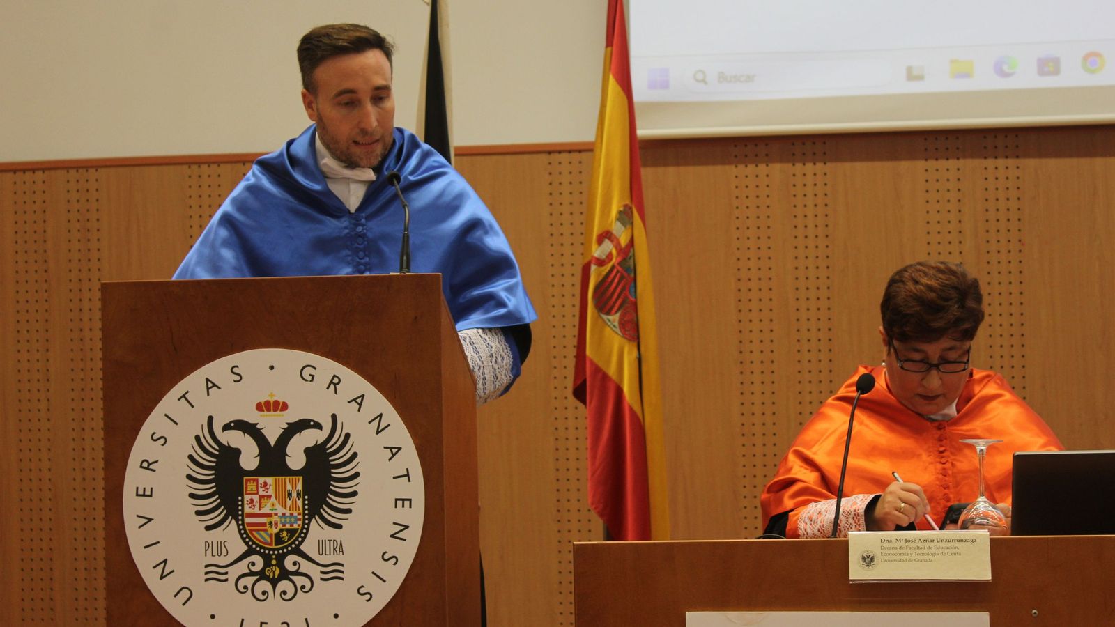 El secretario de la Facultad de Ciencias de la Salud de Ceuta, Juan José Ramos Rodríguez.