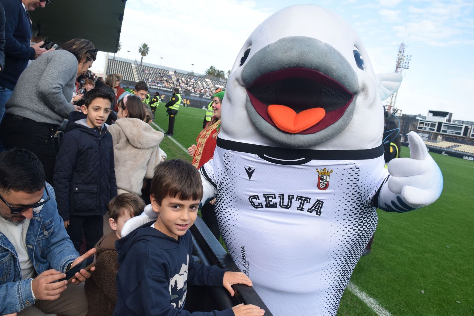 Así se vivió en el Murube la esperada llegada de los Reyes Magos