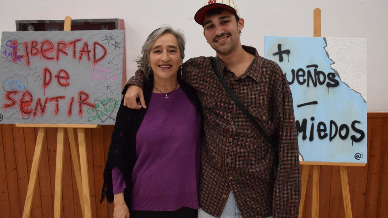 Imagen de la primera de las jornadas “Democracia, Igualdad, Convivencia y Libertad” en el Camoens.