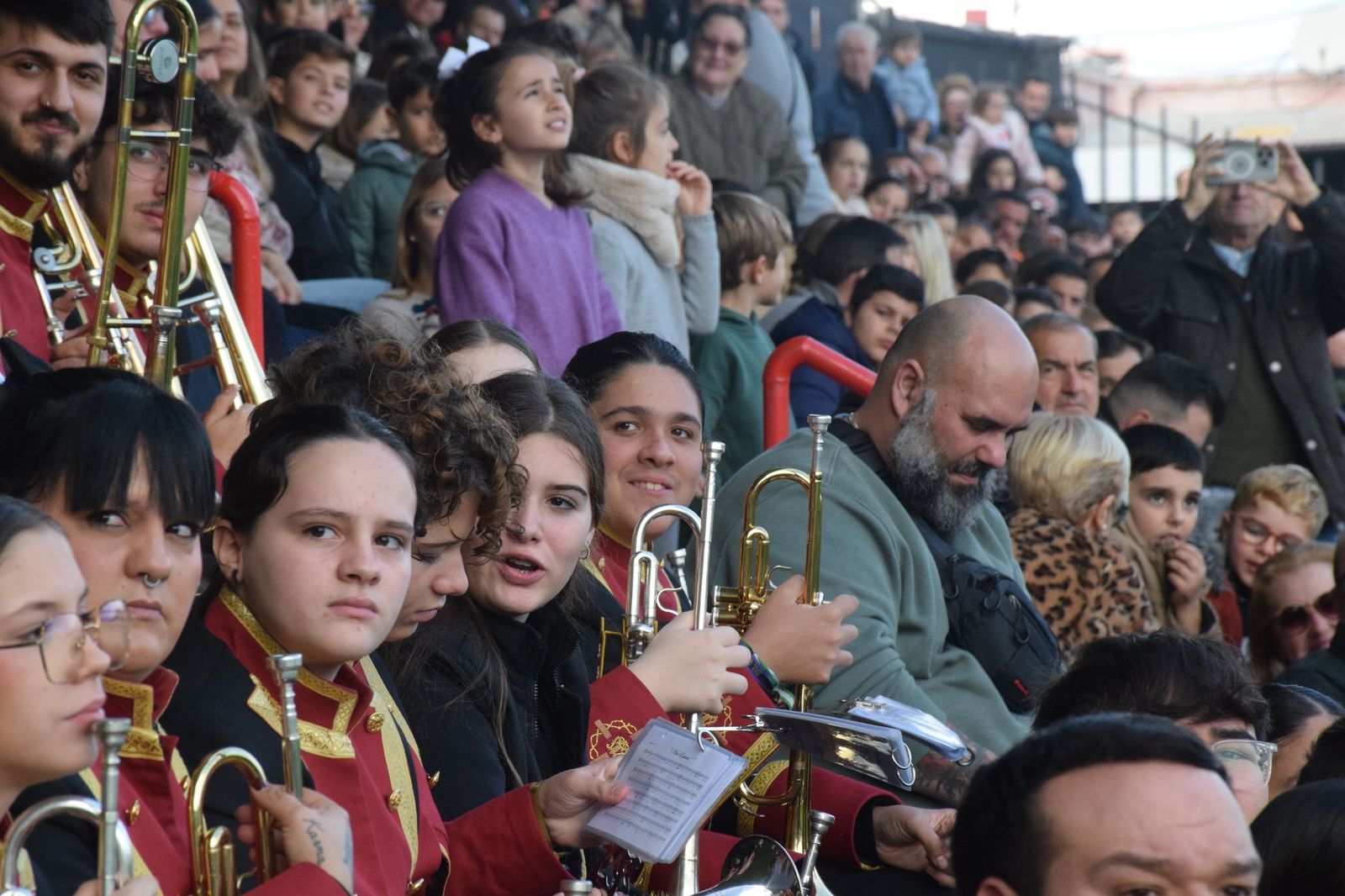 Así se vivió en el Murube la esperada llegada de los Reyes Magos
