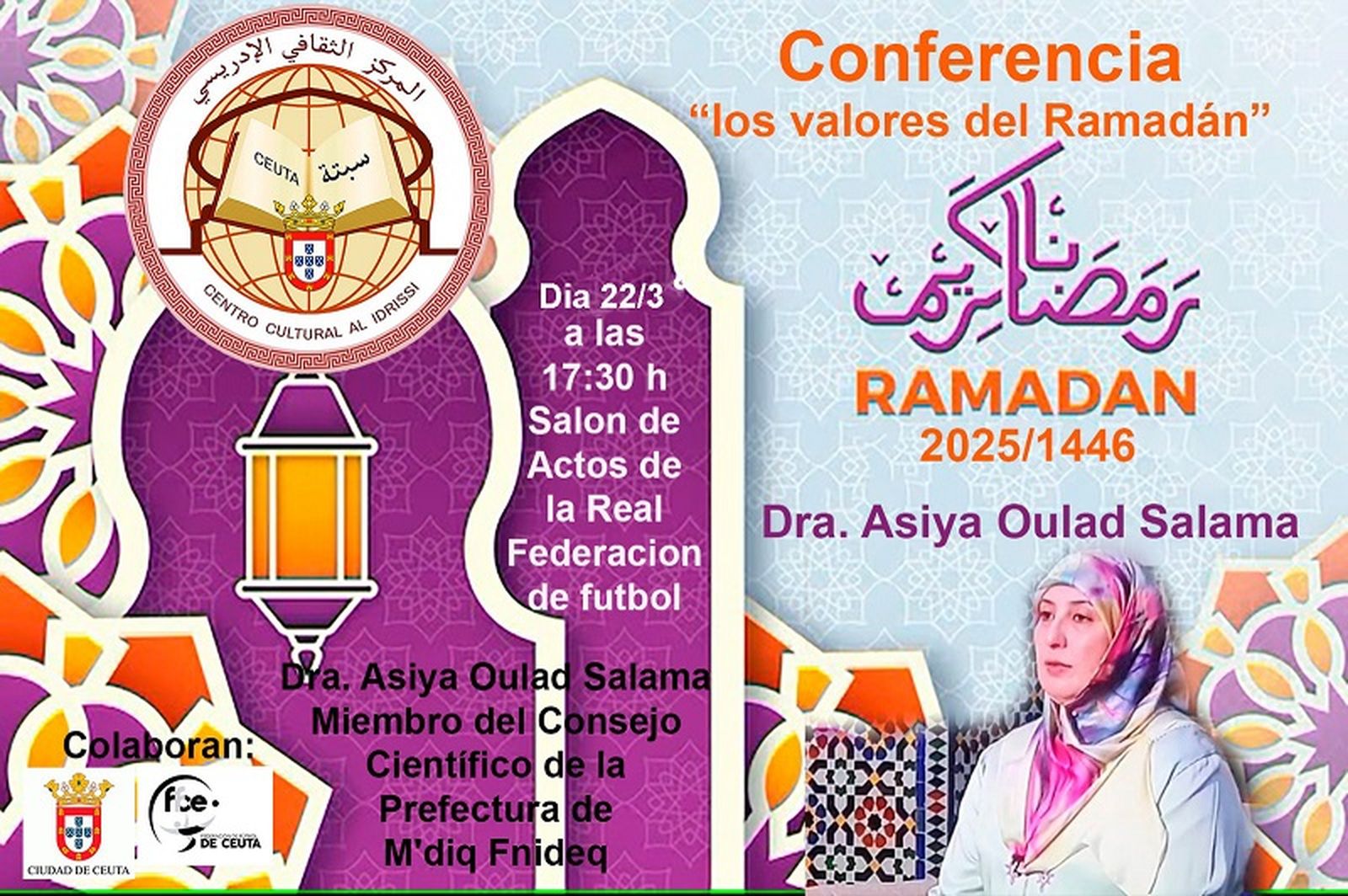 Cartel de la conferencia. / FOTO CEDIDA