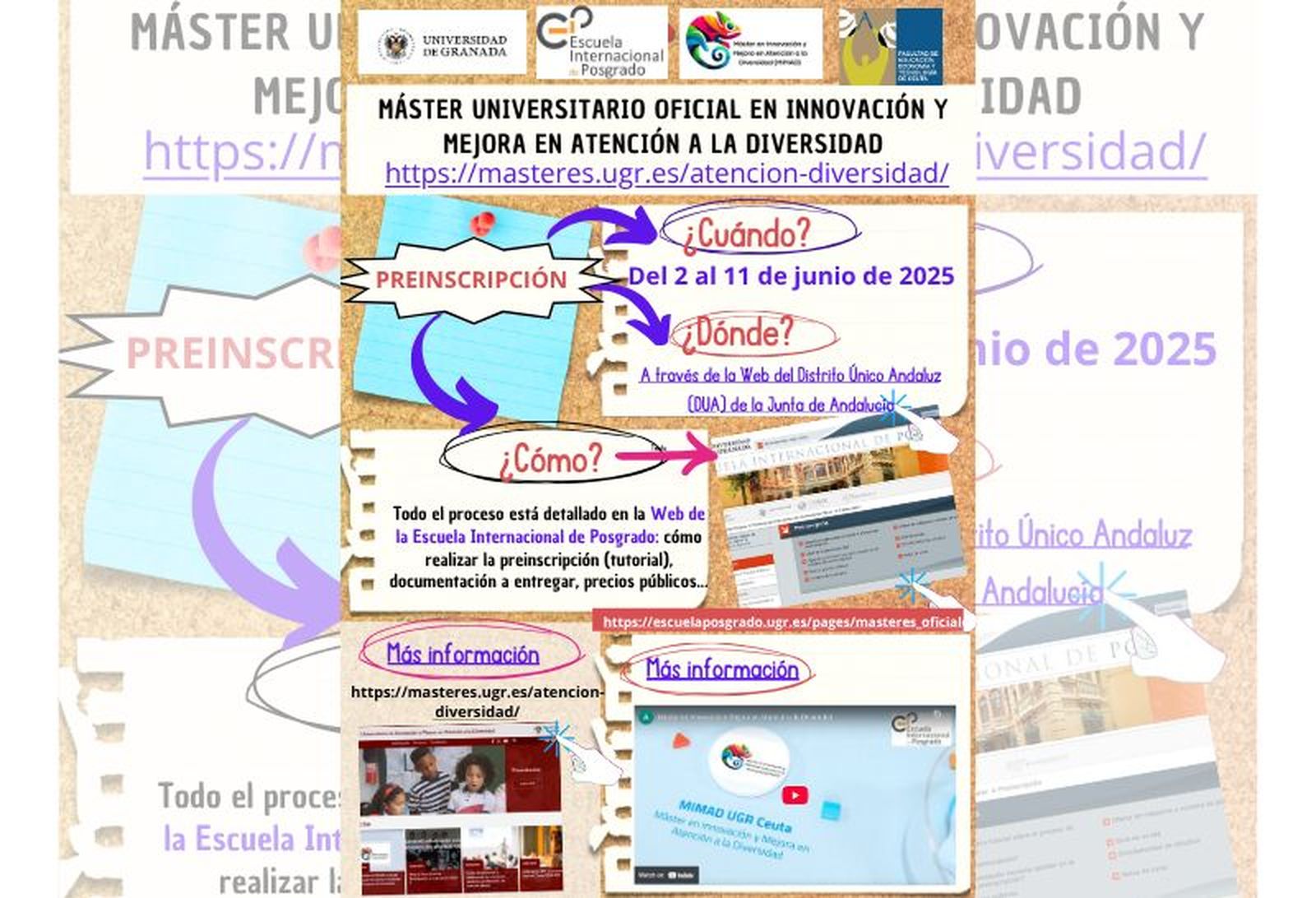 Cartel del Máster. / FOTO CEDIDA