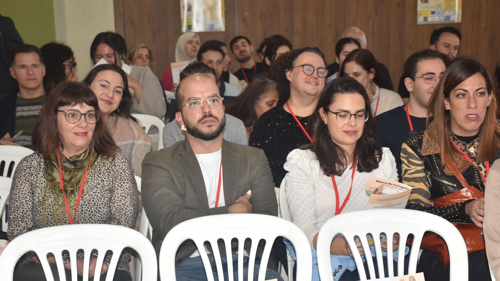 Parte del público asistente