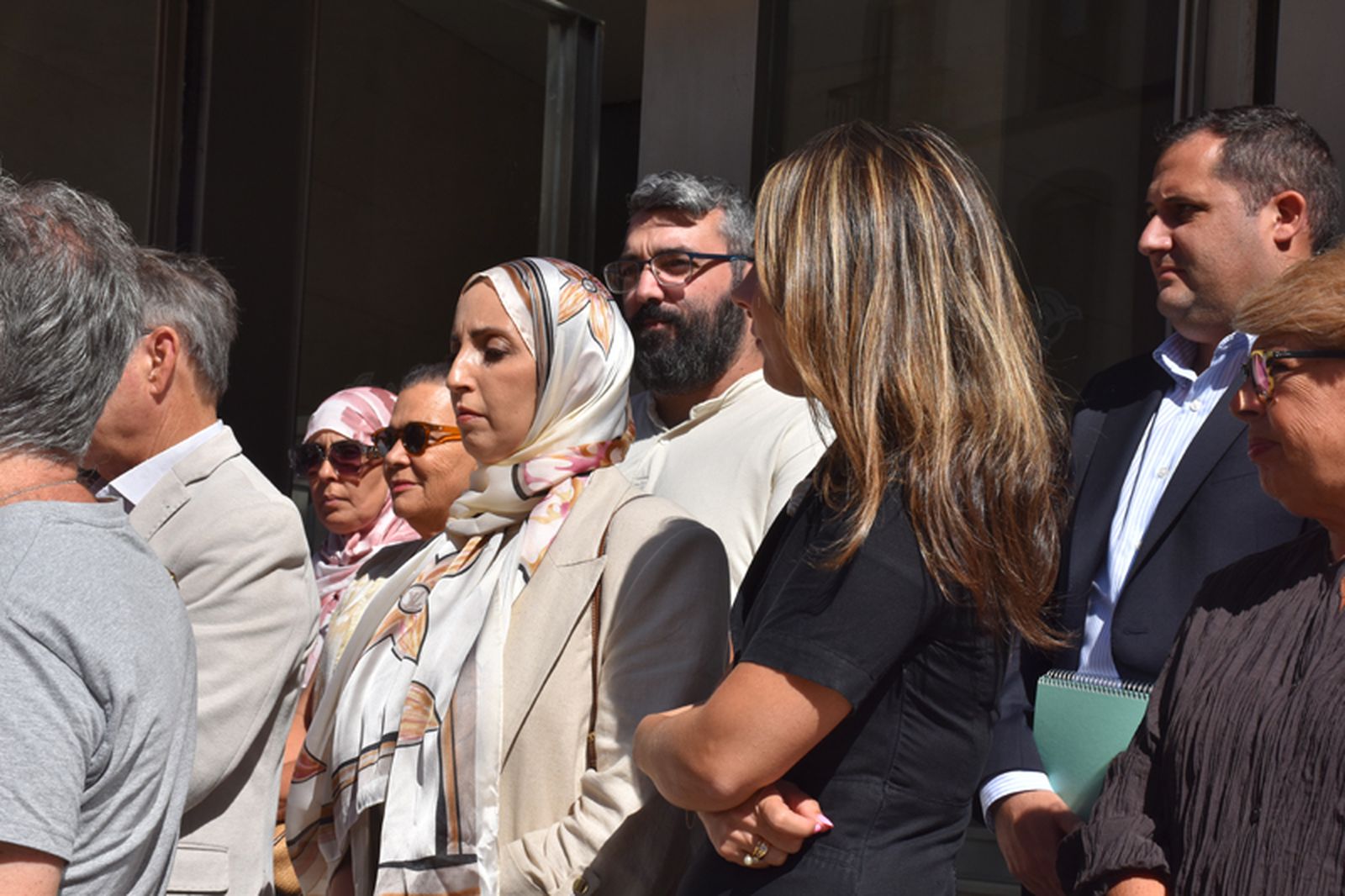 Los vicepresidentes segunda y tercero, Fatima Hamed y Melchor León, junto a los consejeros de Cultura y Fomento, Pilar Orozco y Alejandro Ramírez. / FOTO G.S.