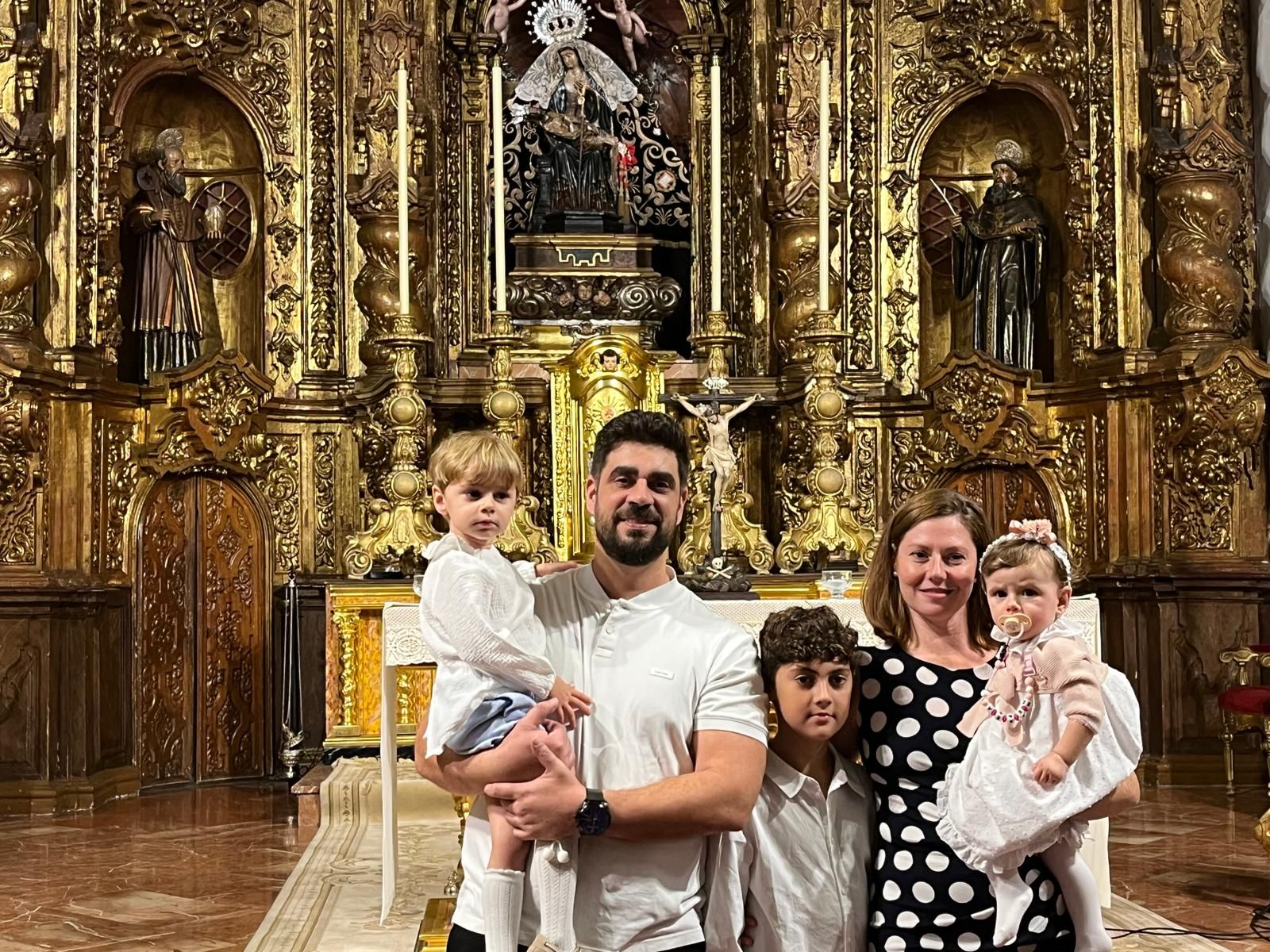 Bautismo de Aron y Nerea en el Santuario