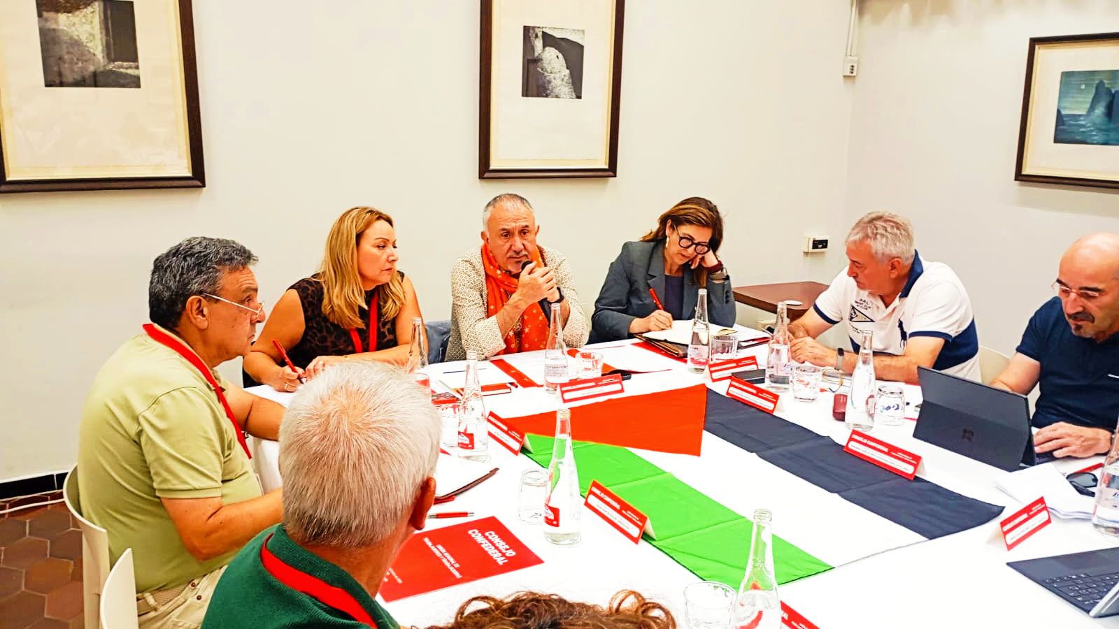 Momento de la reunión
