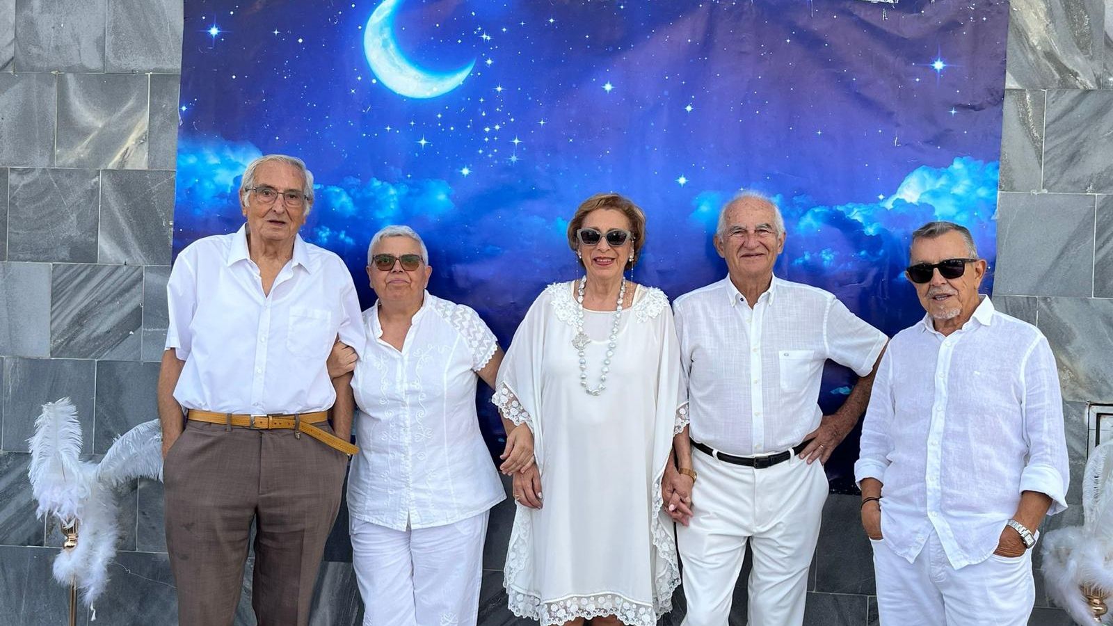 Asistentes a la fiesta