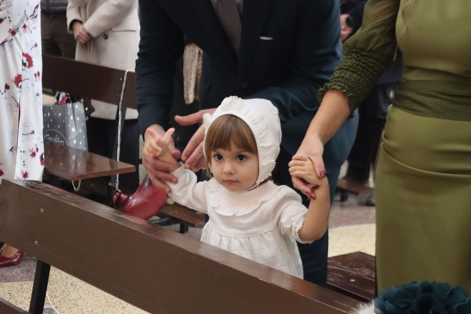 FOTOGALERÍA | Fabiola recibe el Sacramento del Bautismo en Santa Teresa