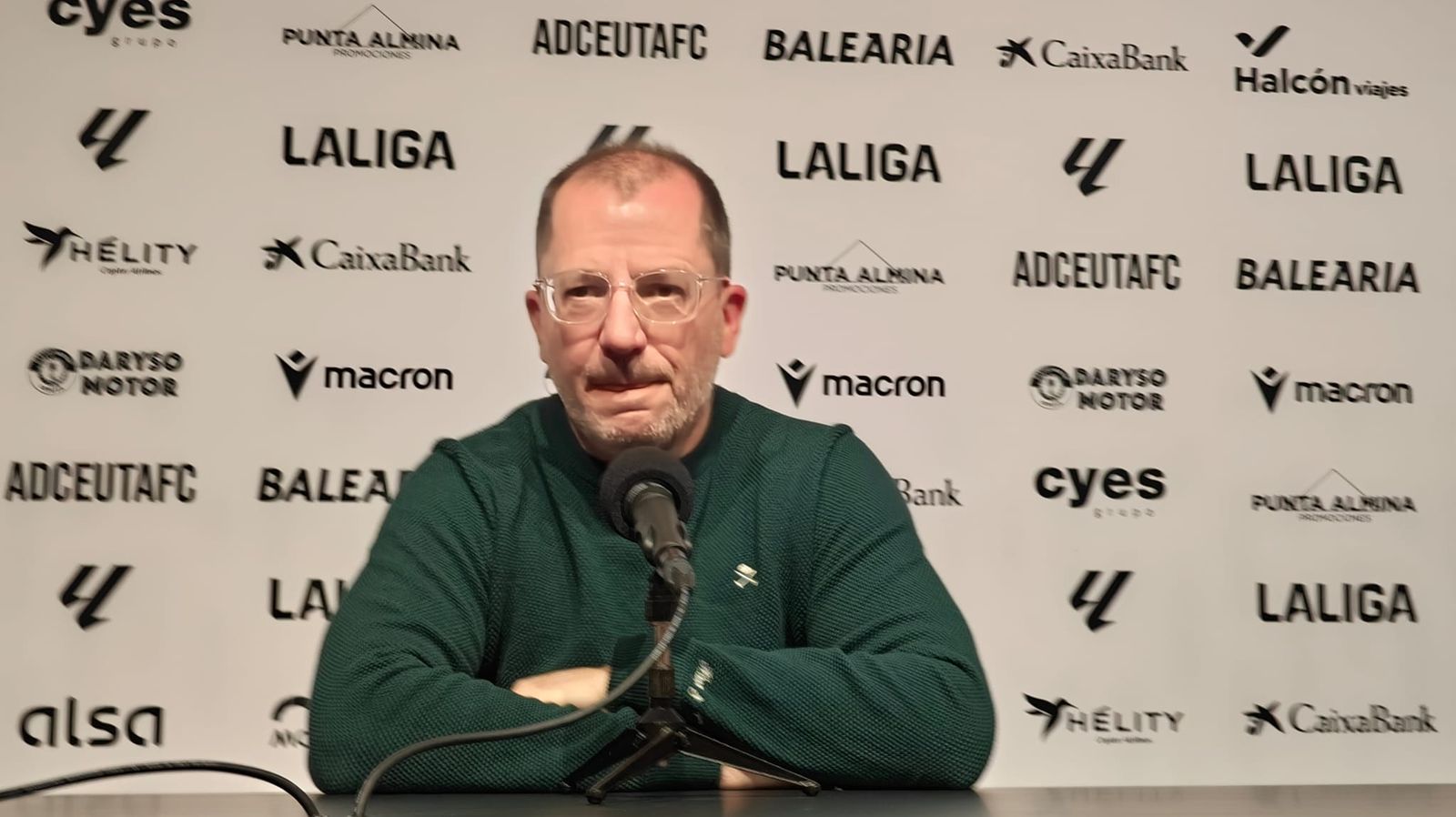 José Juan Romero, entrenador de la AD Ceuta