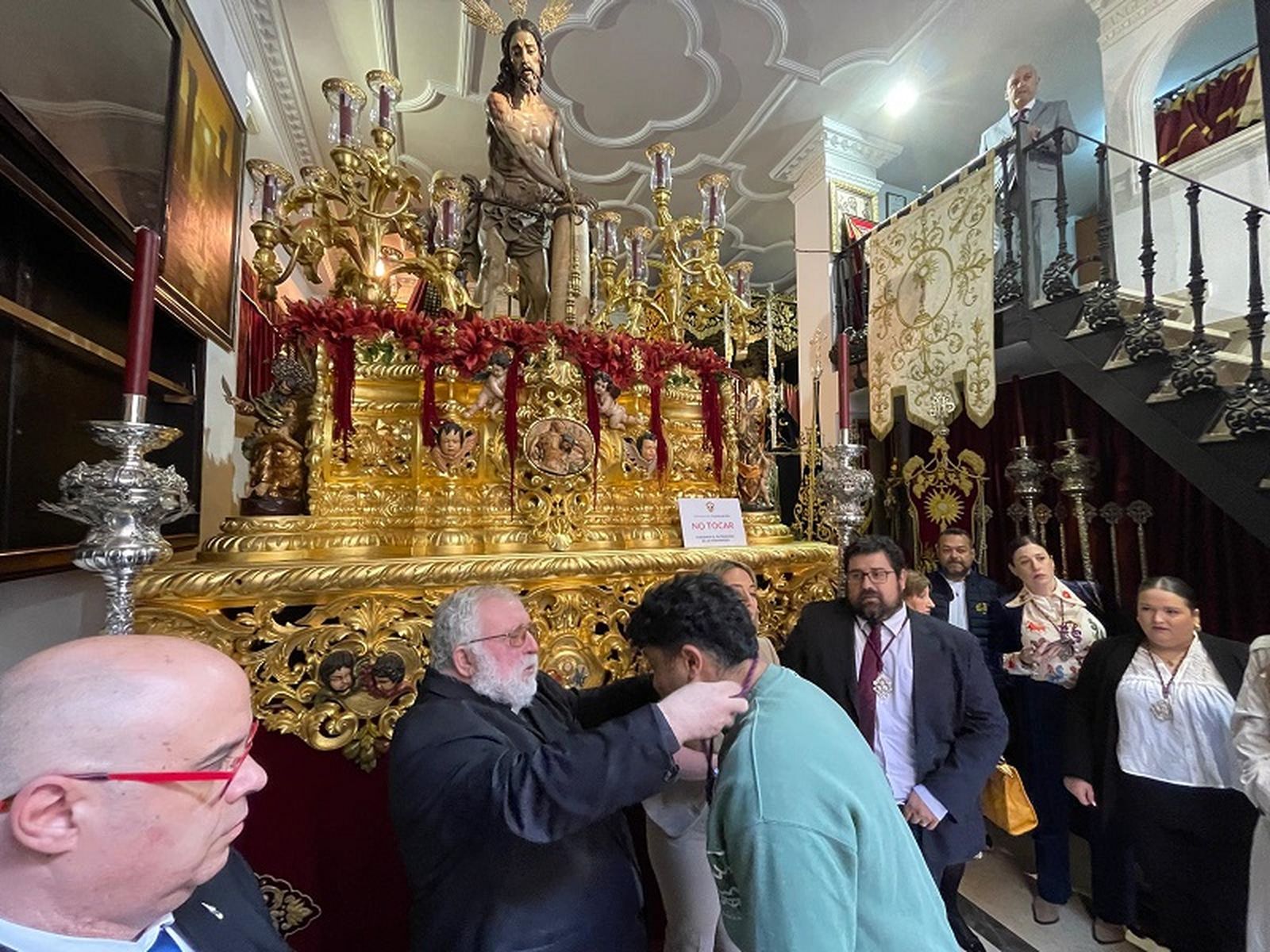 Imposición de medallas. / FOTO REDUAN