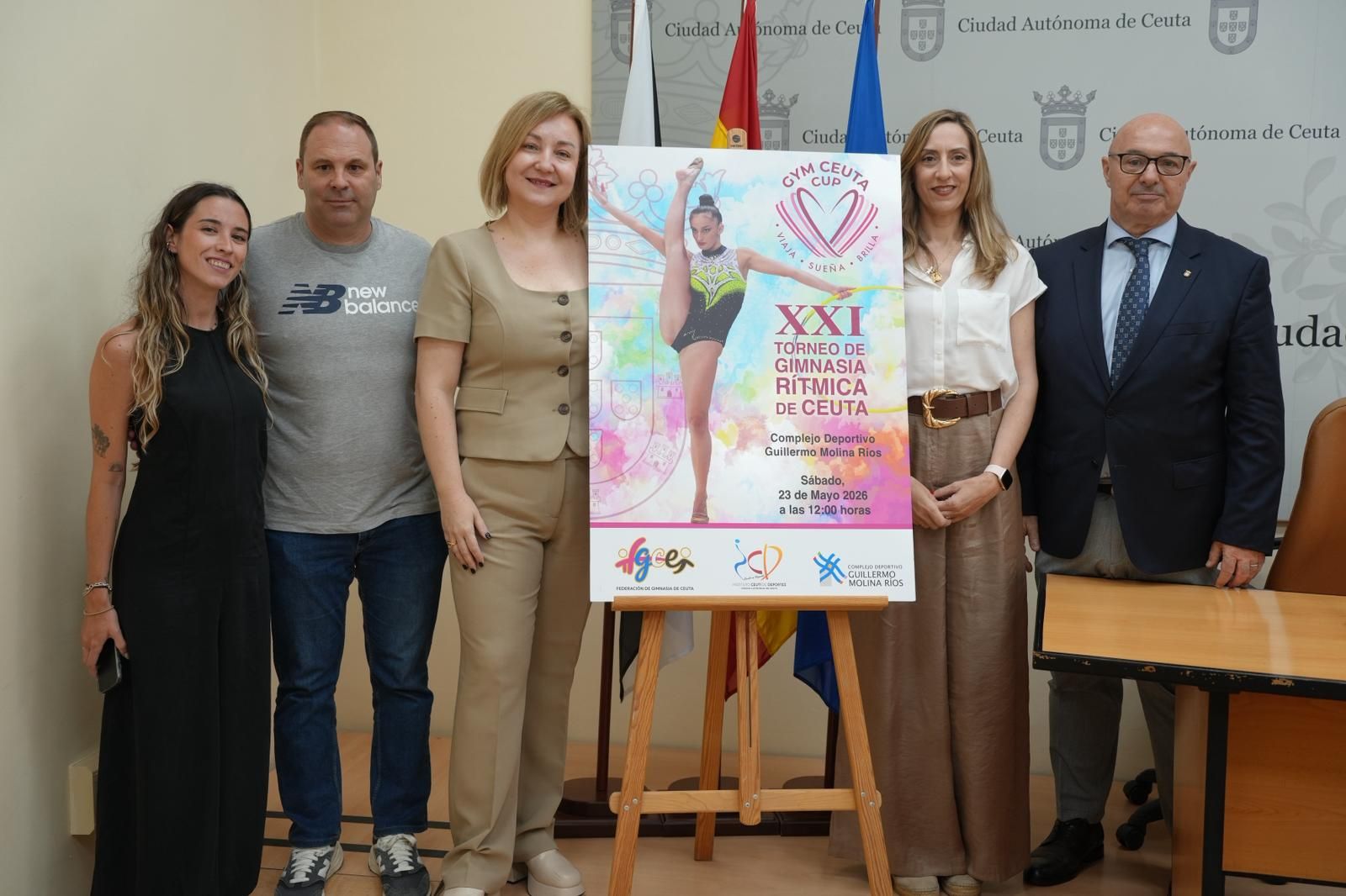 Presentado el XXI Torneo Gym Ceuta Cup de Gimnasia Rítmica