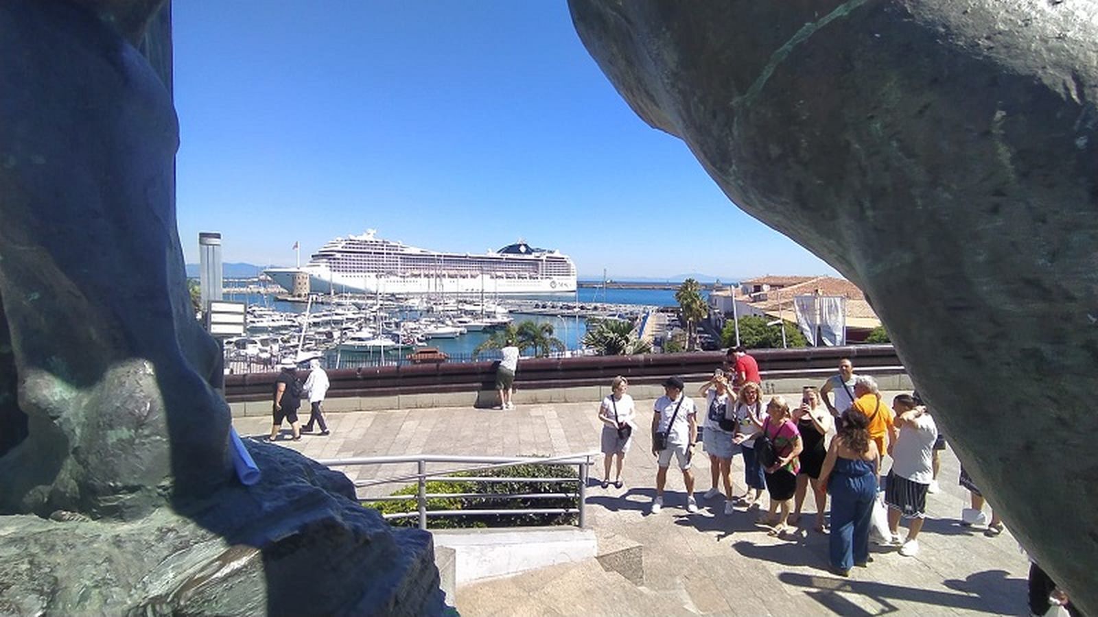 Imagen realizada desde la estatua de Hércules. / FOTO EL PUEBLO