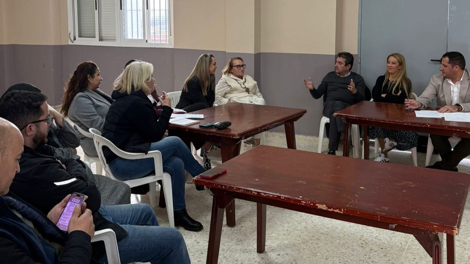 Tanto la Ciudad como los comerciantes salieron "muy satisfechos" de esta primera reunión de trabajo