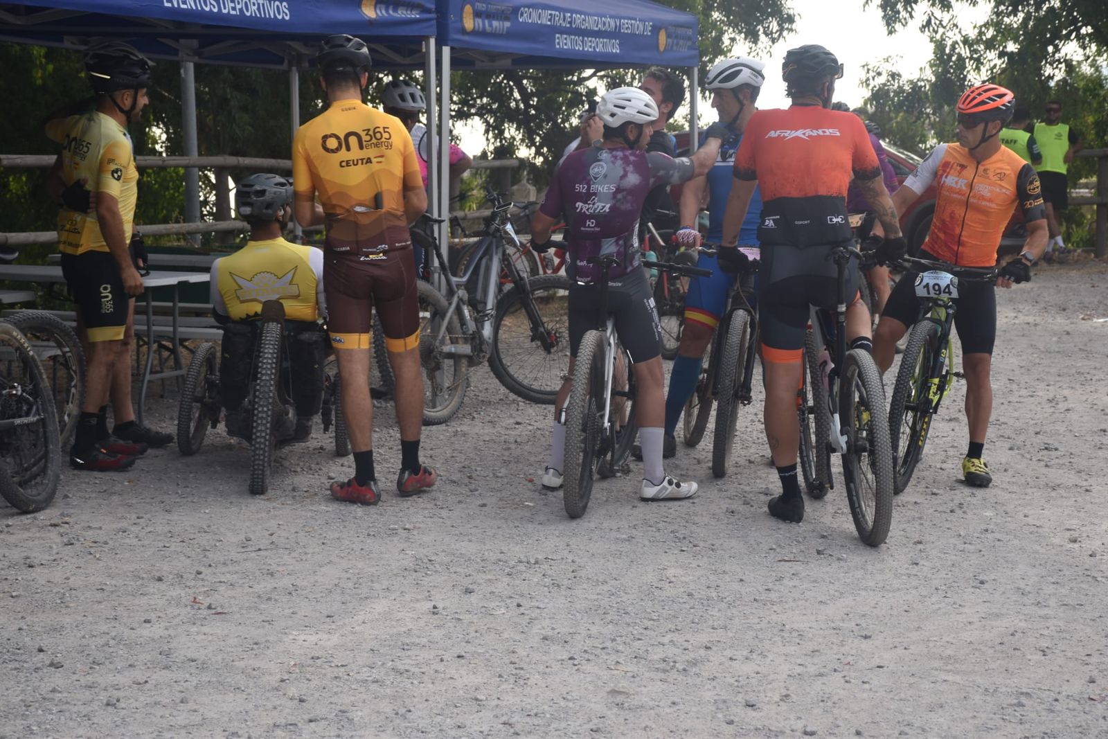 Participantes en la Intercontinental Race