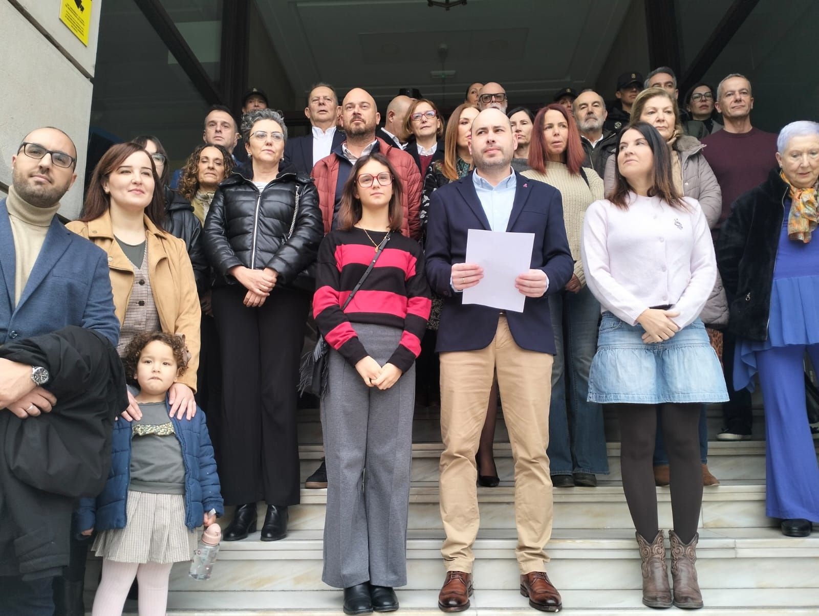 Momento del acto del 8 de marzo por el Día Internacional de la Mujer.
