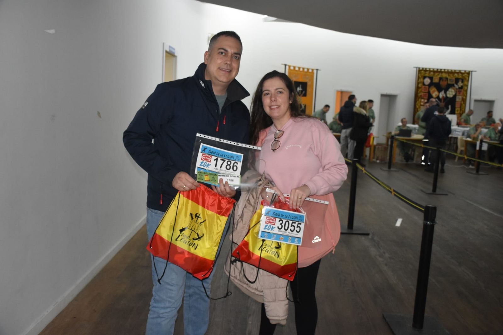 Comienza el reparto de dorsales para la X edición de la Cuna de la Legión