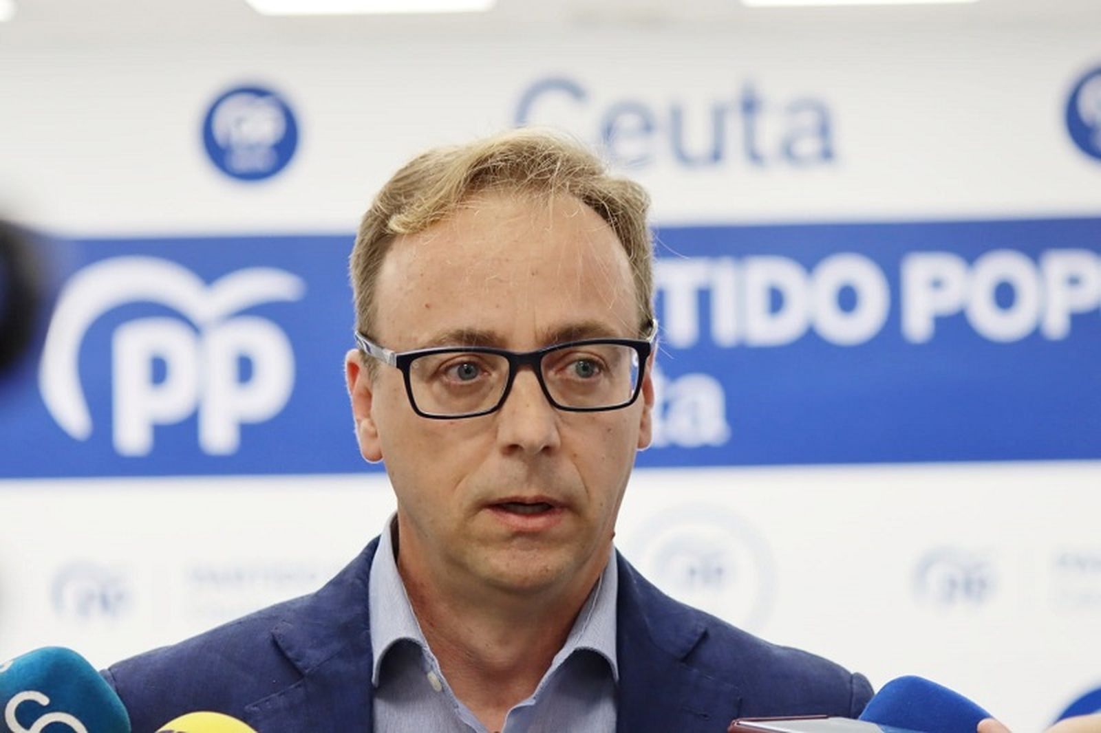El secretario general del PP en Ceuta, Guillermo Martínez