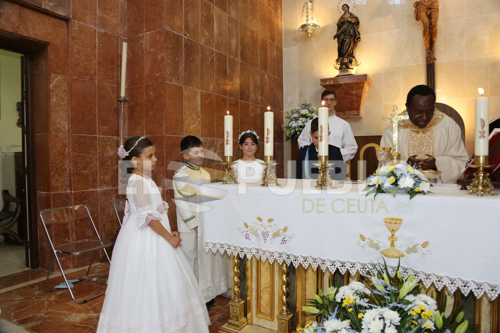 Comuniones en la Parroquia de Santa Teresa