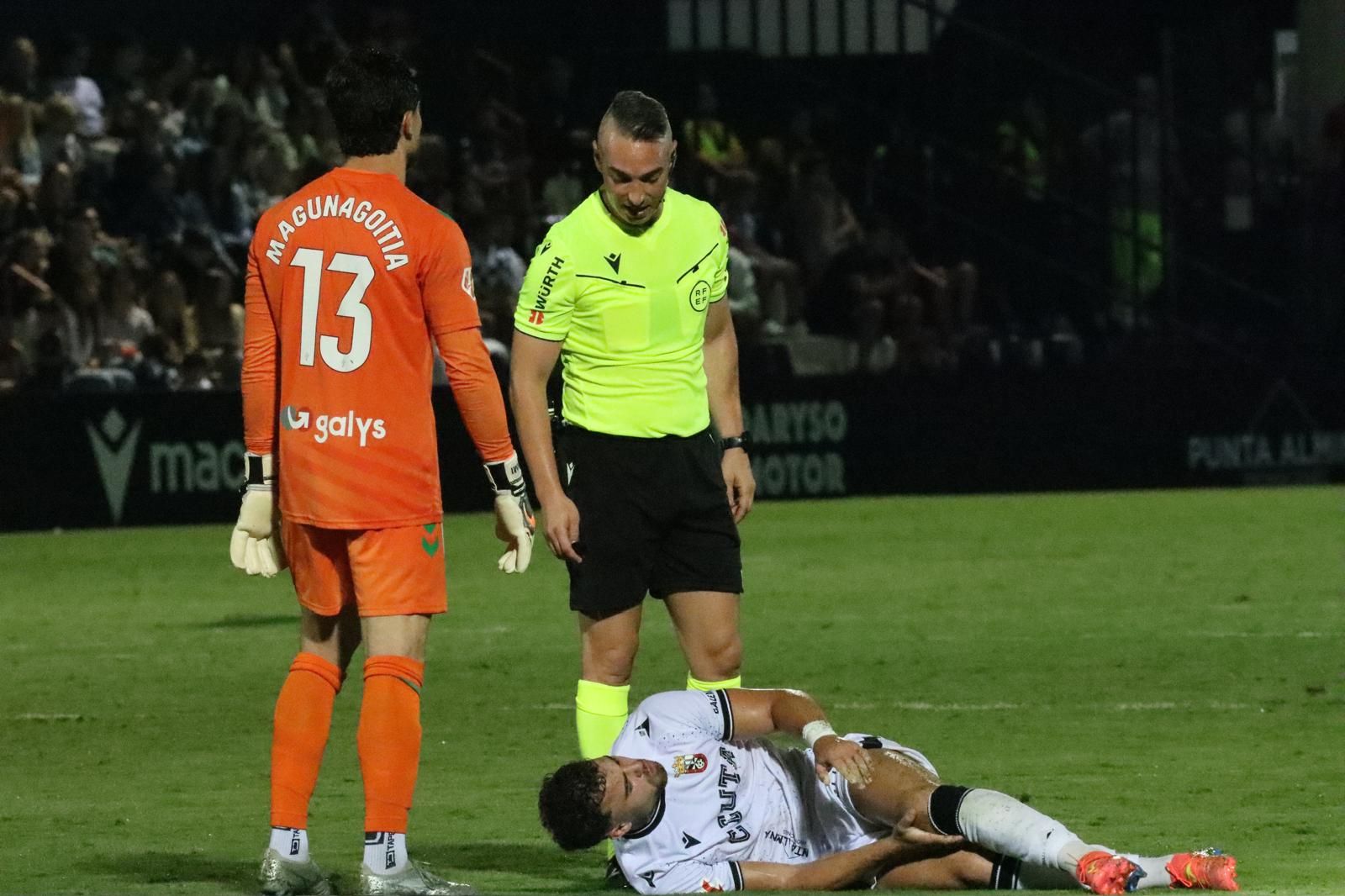 La AD Ceuta prolonga su buena racha en el Murube