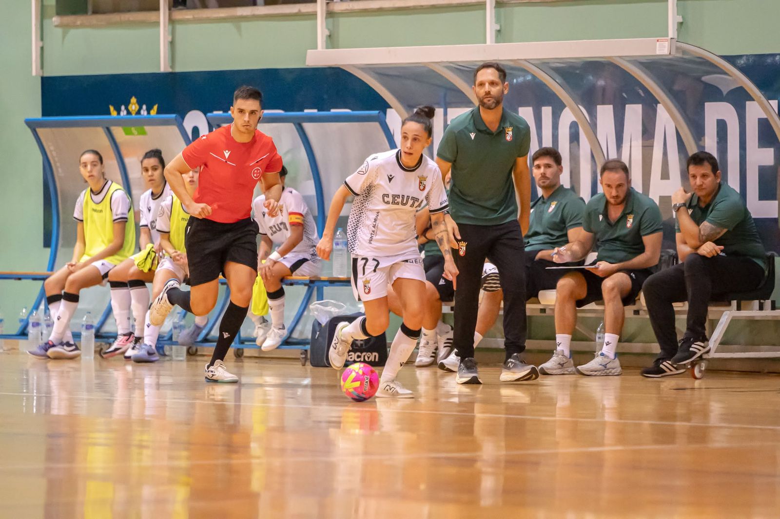 José Ramón, en un partido de esta temporada