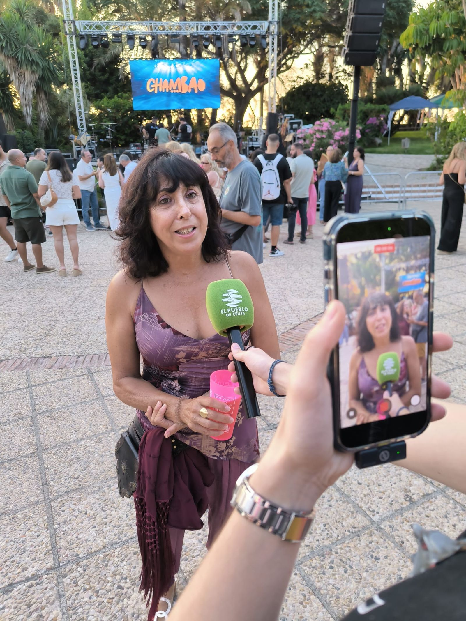 Chambao llena de magia el Ceuta Music Park en su segunda noche