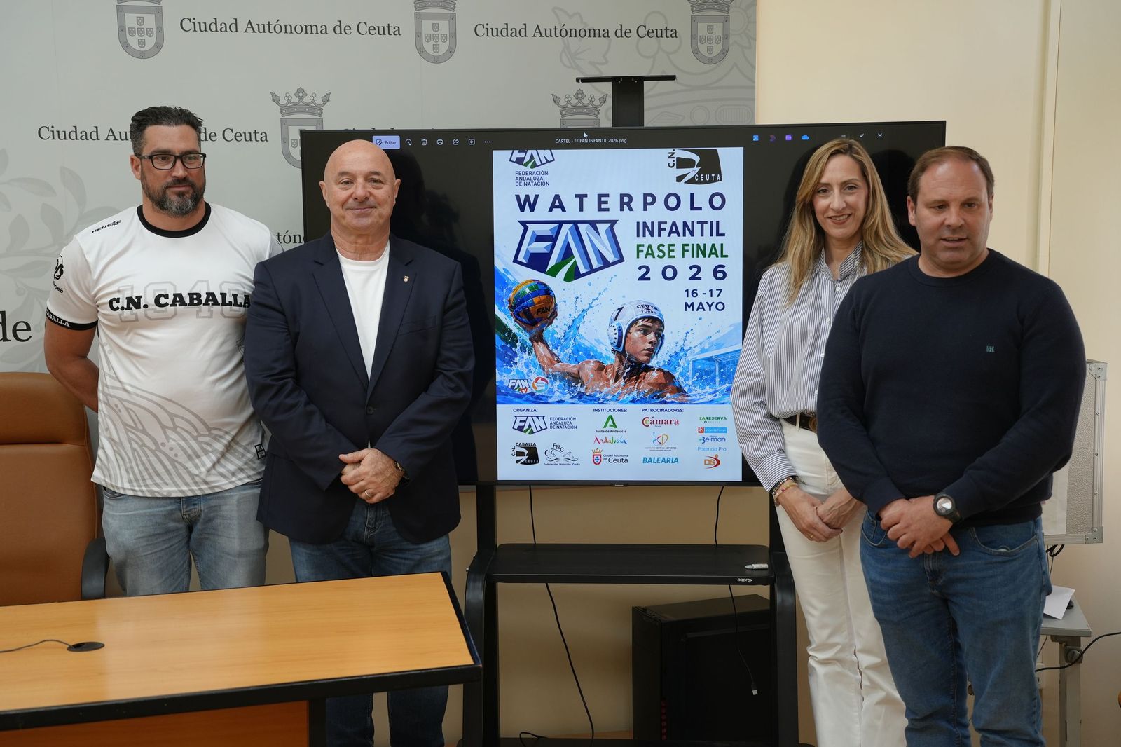 Ceuta se vuelca con el waterpolo en un fin de semana que reunirá a más de 300 visitantes