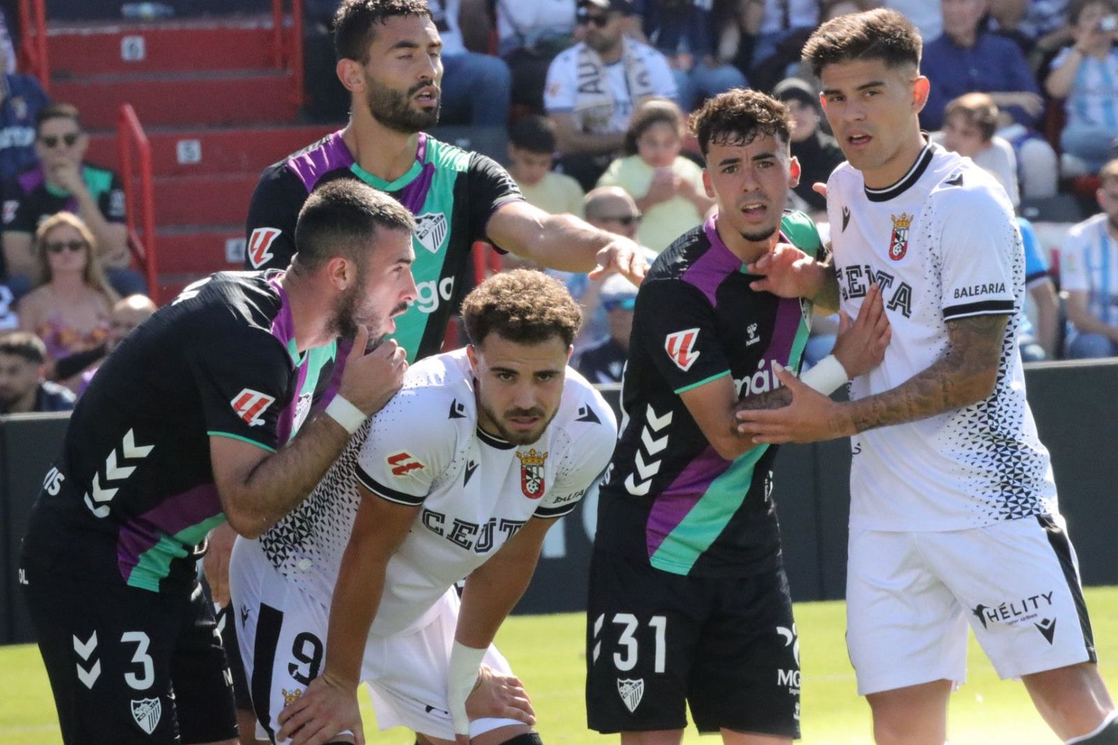 El Ceuta no pudo ante un buen Málaga